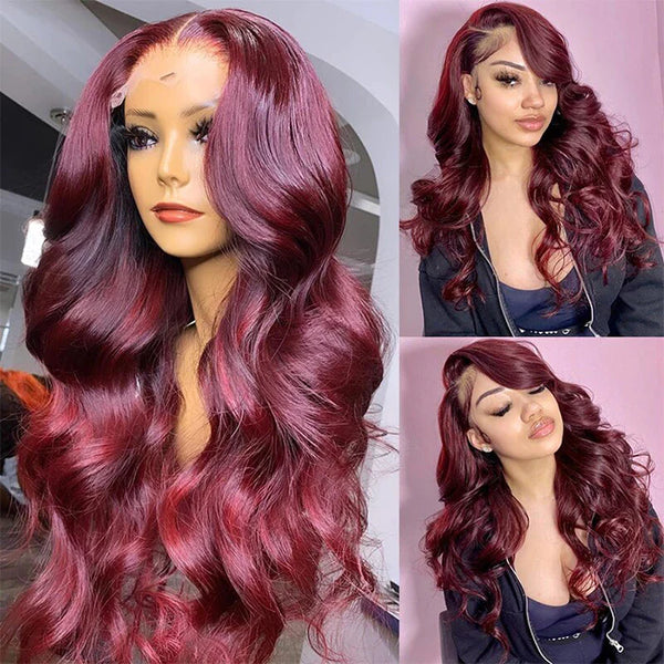 Color wig with install with Maintenance